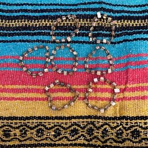 Cookie Lee 7 beaded bracelets